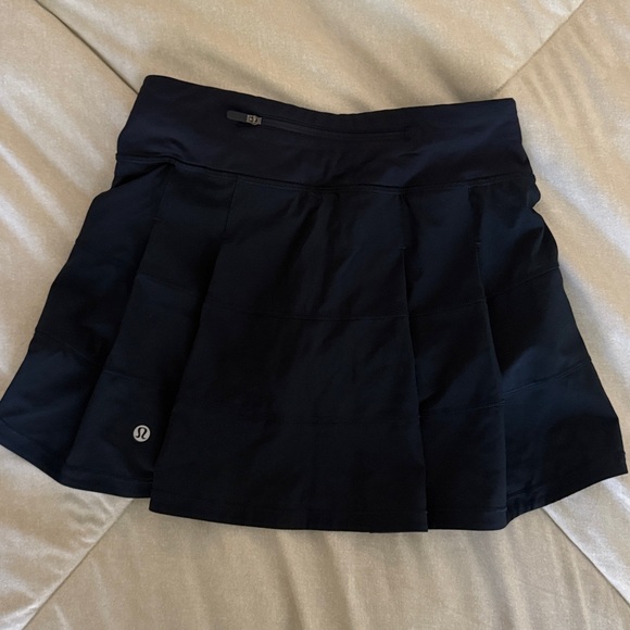 Lululemon Navy Mini Skirt - Picture 2 of 6